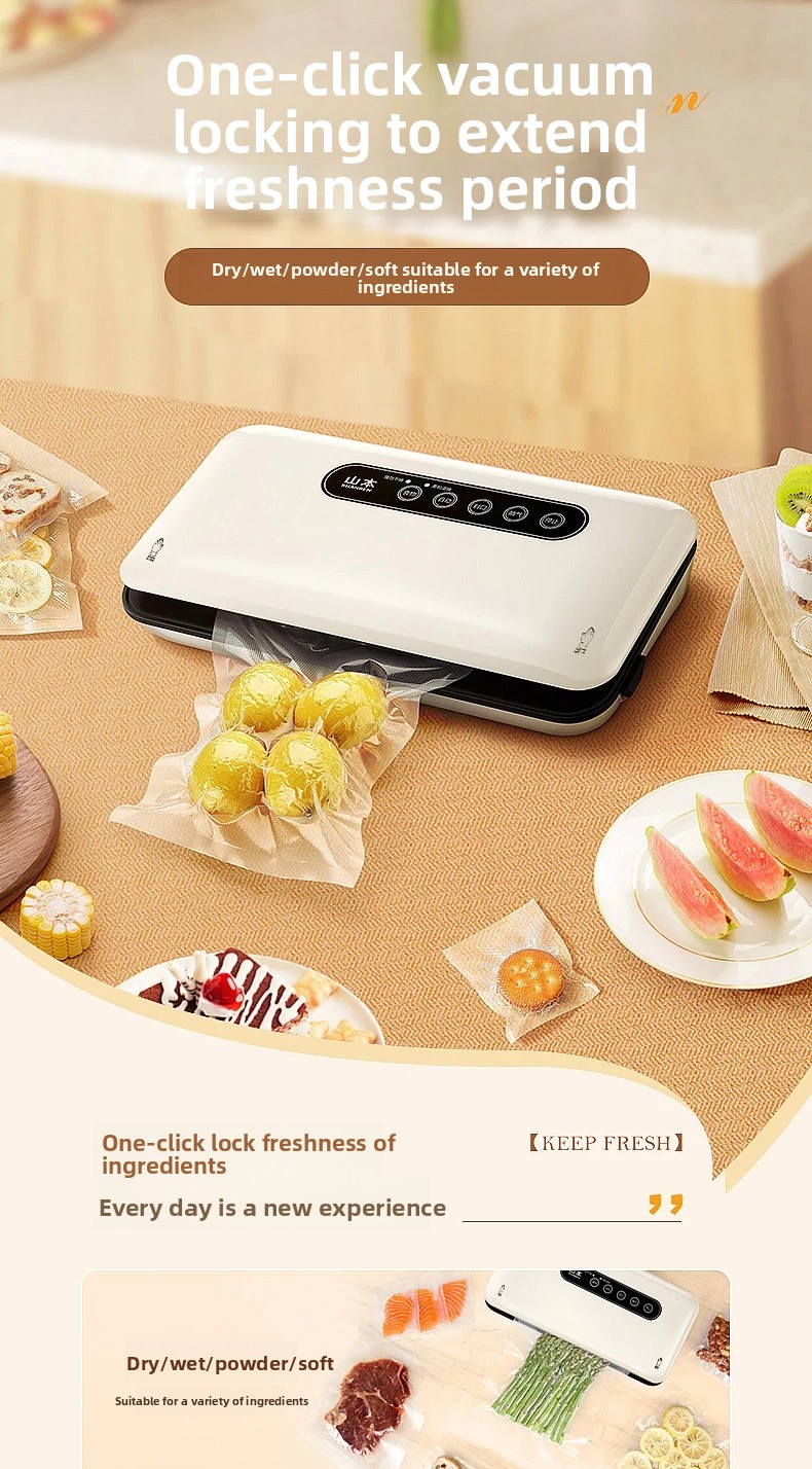 Snacks Food Usa - Mini machine à sceller sous vide