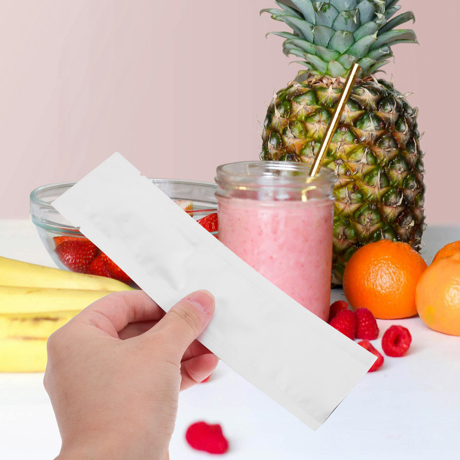 Food Protein Snacks - 100 sacs sous vide multifonctionnels pour