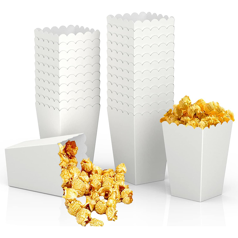 Food Snacks For Kids Party - Cartons de bonbons en papier, 12