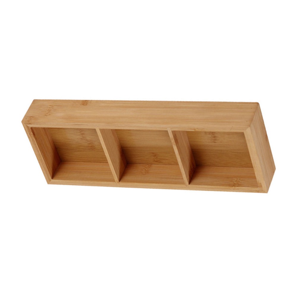 Food Snacks Options - Plateau de service en bambou avec