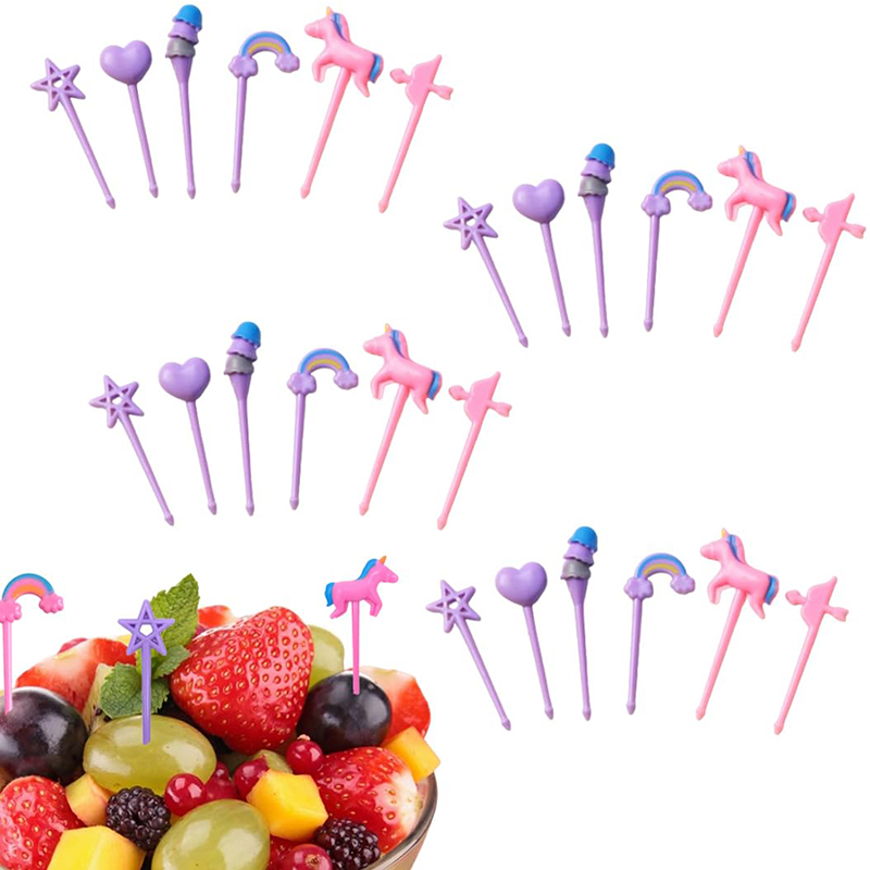 Food Snacks For Kids Party - Fourchettes à fruits pour enfants, Mini