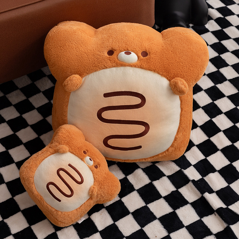 Soft Food Snacks Kids - 23/46 cm mignon doux réaliste beurre