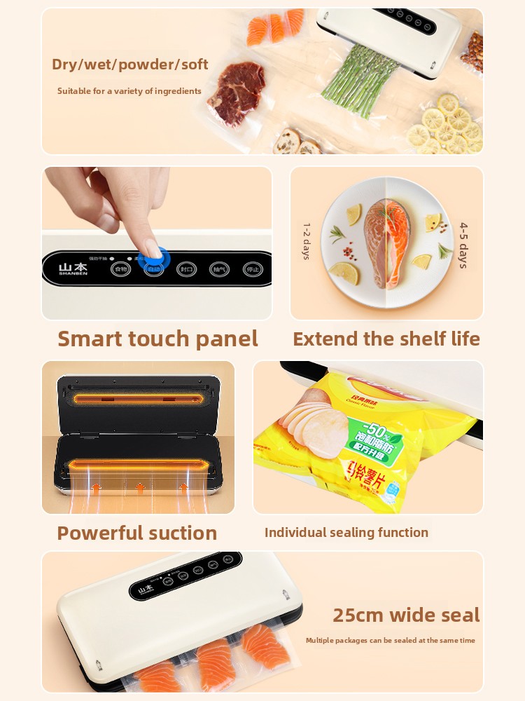 Mini machine à sceller sous vi - Snacks Food Usa avis et prix