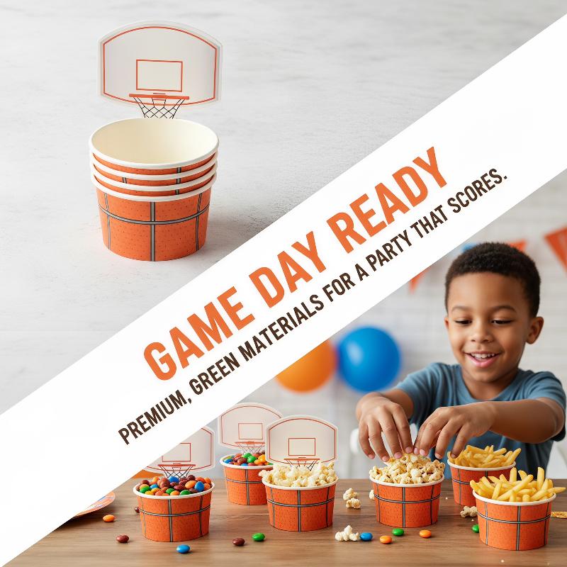6 Bols à collation en papier j - Food Snacks For Kids Party avis et prix