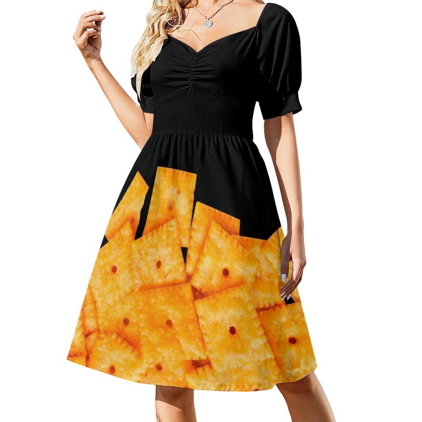 Cheez It Robe de soirée élégan - Food Snacks Options avis et prix