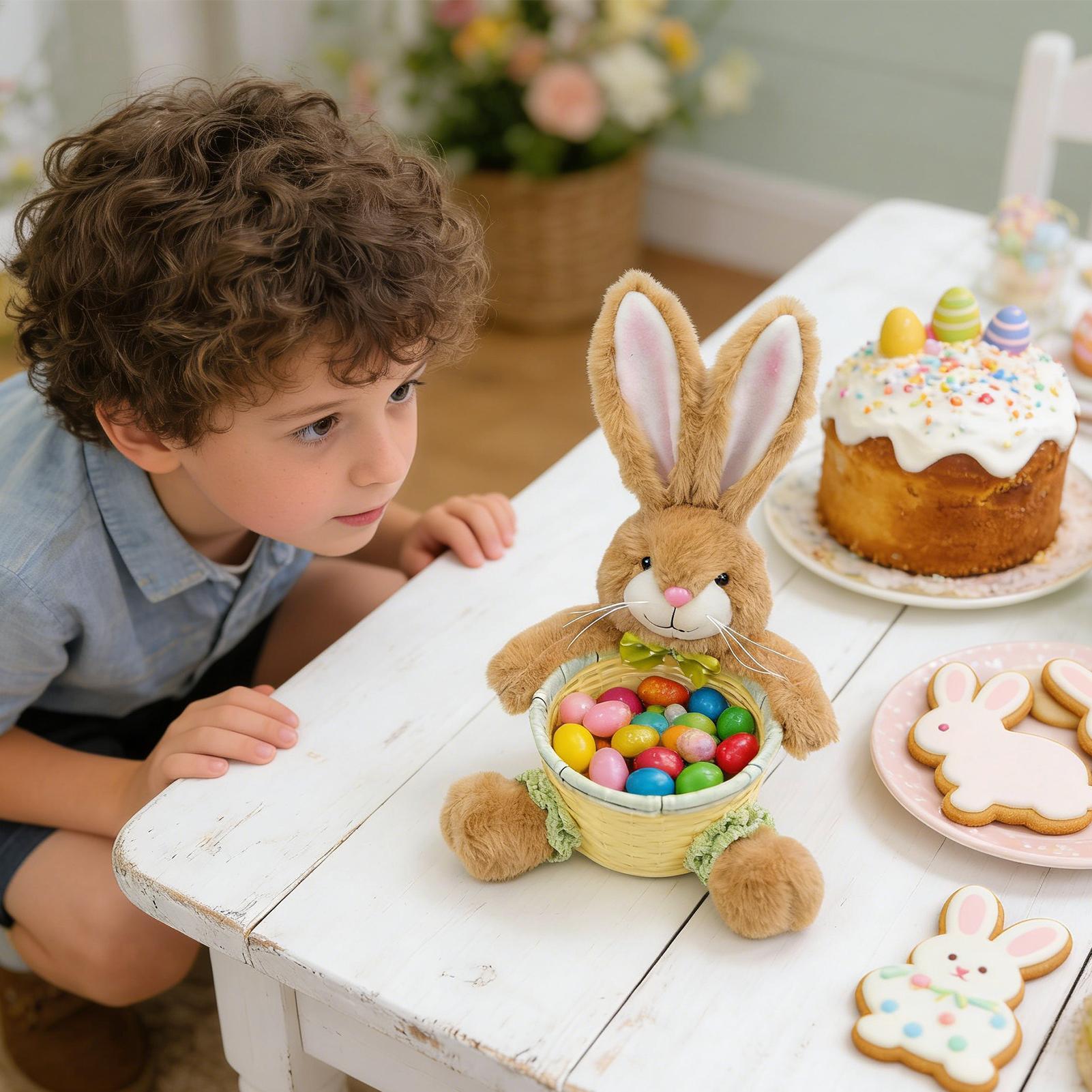 Panier de Pâques Lapin Mignon  - Food Snacks For Kids Party avis et prix