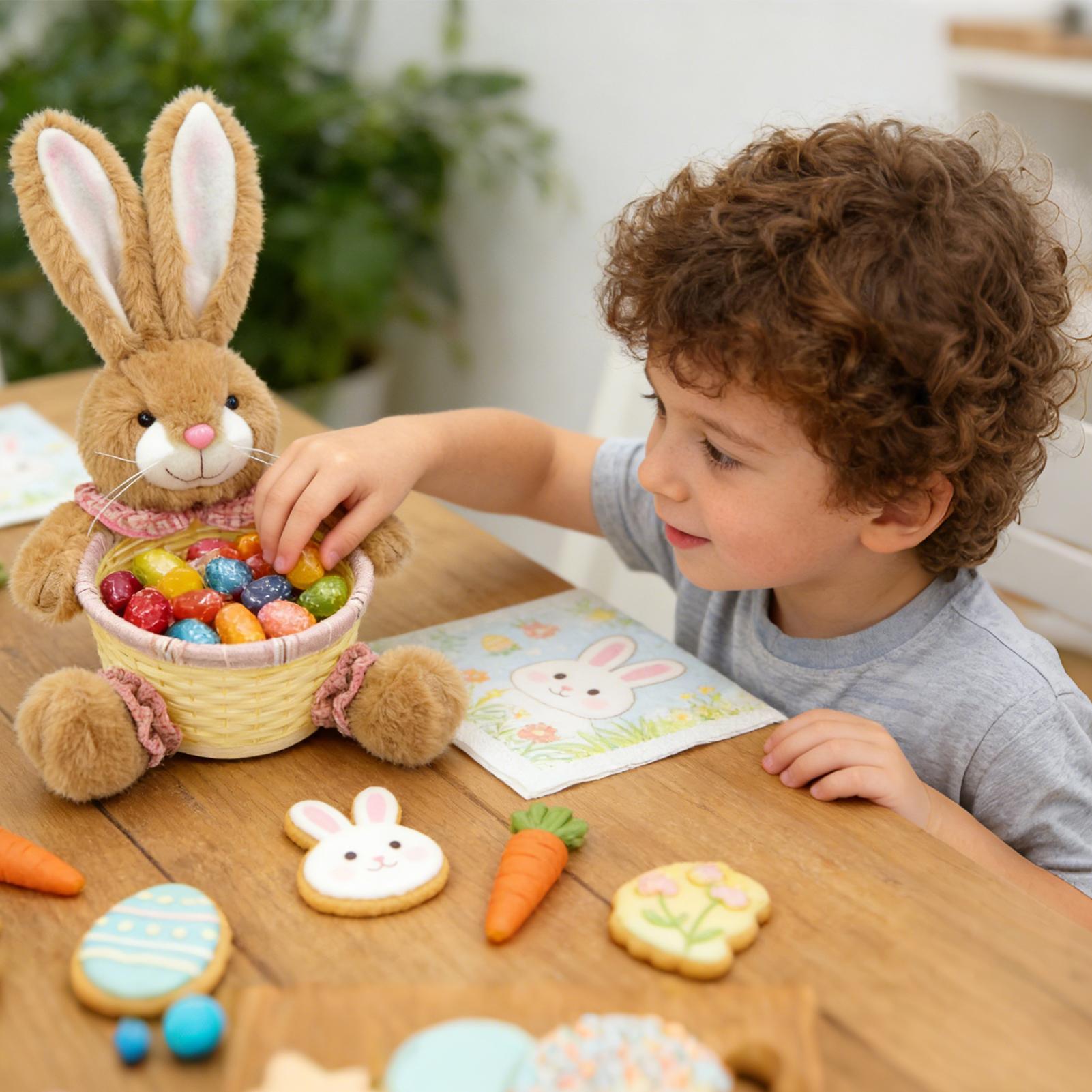 Panier de Pâques en forme de l - Food Snacks For Kids Party avis et prix